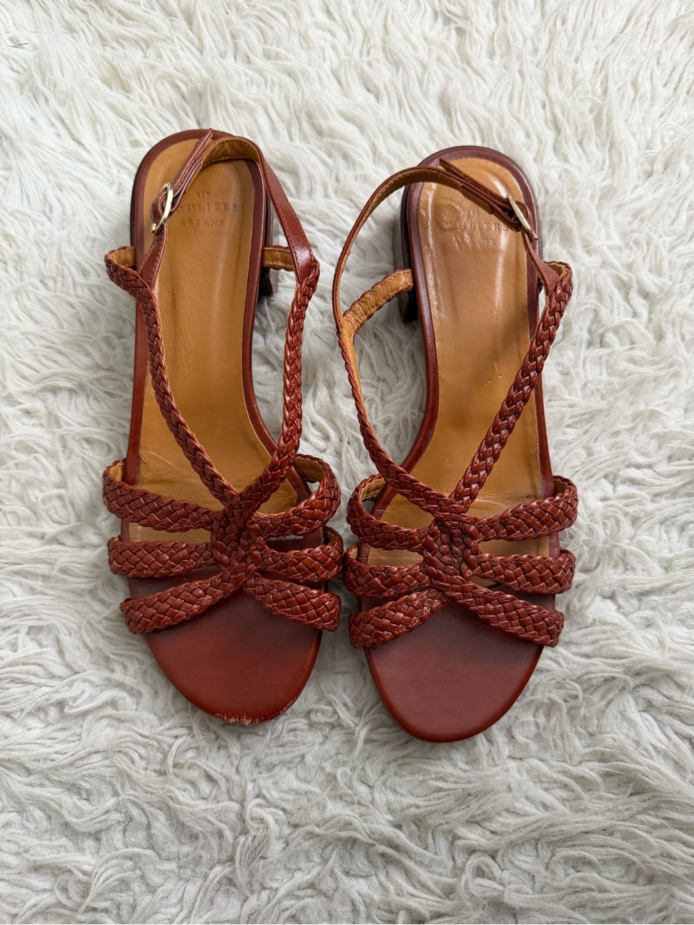 Sezane Low Rosa Sandals